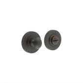 BUR-80DB-55DB Frelan Hardware Burlington Turn & Release (Inner 1) Knurled Rose Dark Bronze