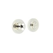 BUR-80PN-50PN Frelan Hardware Burlington Turn & Release (Inner 1) Plain Rose Polished Nickel
