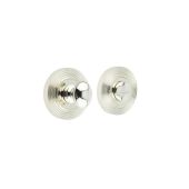 BUR-80PN-53PN Frelan Hardware Burlington Turn & Release (Inner 1) Reeded Rose Polished Nickel
