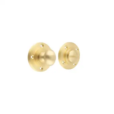 Click Here To Enlarge This Photo Of BUR80SB Frelan Hardware Burlington Turns & Release (Inner 1) (No Outer Rose) Satin Brass