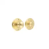BUR80SB Frelan Hardware Burlington Turns & Release (Inner 1) (No Outer Rose) Satin Brass