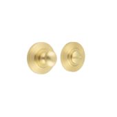 BUR-80SB-51SB Frelan Hardware Burlington Turn & Release (Inner 1) Chamfered Rose Satin Brass