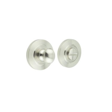Click Here To Enlarge This Photo Of BUR-80SN-51SN Frelan Hardware Burlington Turn & Release (Inner 1) Chamfered Rose Satin Nickel