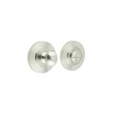 BUR-80SN-51SN Frelan Hardware Burlington Turn & Release (Inner 1) Chamfered Rose Satin Nickel