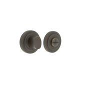 BUR-81DB-52DB Frelan Hardware Burlington Turn & Release (Inner 3) Stepped Rose Dark Bronze