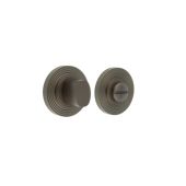 BUR-81DB-53DB Frelan Hardware Burlington Turn & Release (Inner 3) Reeded Rose Dark Bronze