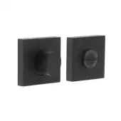 BUR-81MB-150MB Frelan Hardware Burlington Turn & Release (Inner 3) Square Plain Rose Matt Black