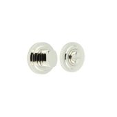 BUR-81PN-52PN Frelan Hardware Burlington Turn & Release (Inner 3) Stepped Rose Polished Nickel