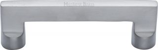 C0345 96-SC Heritage Brass Cabinet Pull Apollo Design 96mm ctc Satin Chrome Finish