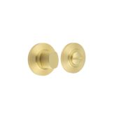 BUR-81SB-51SB Frelan Hardware Burlington Turn & Release (Inner 3) Chamfered Rose Satin Brass