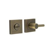 BUR-82AB-150AB Frelan Hardware Burlington Easy Turn & Release on Square Plain Rose Antique Brass