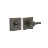 BUR-82DB-150DB Frelan Hardware Burlington Easy Turn & Release on Square Plain Rose Dark Bronze