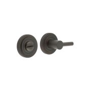 BUR-82DB-52DB Frelan Hardware Burlington Easy Turn & Release on Stepped Rose Dark Bronze