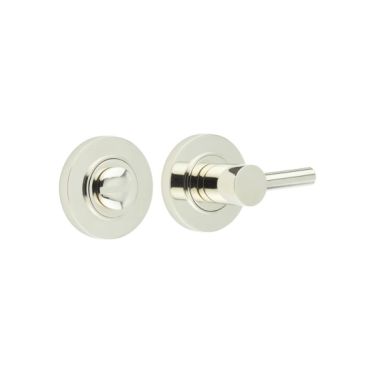 Click Here To Enlarge This Photo Of BUR-82PN-50PN Frelan Hardware Burlington Easy Turn & Release on Plain Rose Polished Nickel