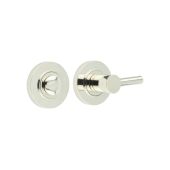BUR-82PN-50PN Frelan Hardware Burlington Easy Turn & Release on Plain Rose Polished Nickel