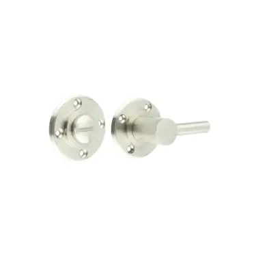 Click Here To Enlarge This Photo Of BUR82SN Frelan Hardware Burlington Easy Turn & Release (No Outer Rose) Satin Nickel