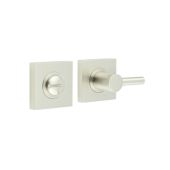 BUR-82SN-150SN Frelan Hardware Burlington Easy Turn & Release on Square Plain Rose Satin Nickel