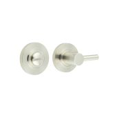 BUR-82SN-50SN Frelan Hardware Burlington Easy Turn & Release on Plain Rose Satin Nickel