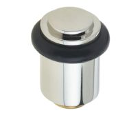 BUR962PN Frelan Hardware Burlington Stepped Floor Mounted Door Stop 40mm Dia Polished Nickel