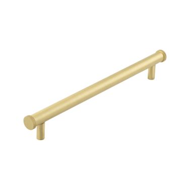 Click Here To Enlarge This Photo Of HOX160SB Frelan Hardware Hoxton Wenlock Cabinet Handle 224mm Satin Brass
