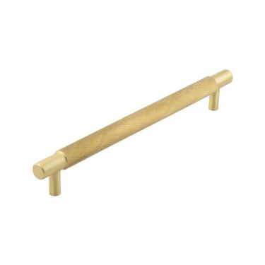 Click Here To Enlarge This Photo Of HOX2060SB Frelan Hardware Hoxton Taplow Cabinet Handle 224mm Satin Brass