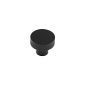 HOX230MB Frelan Hardware Hoxton Thaxted Cupboard Knob 30mm Matt Black