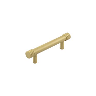 Click Here To Enlarge This Photo Of HOX450SB Frelan Hardware Hoxton Sturt Cabinet Handle 96mm Satin Brass