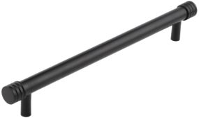 HOX460MB Frelan Hardware Hoxton Sturt Cabinet Handle 224mm Matt Black