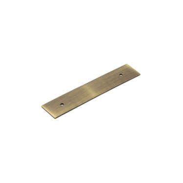 Click Here To Enlarge This Photo Of HOX5050AB Frelan Hardware Hoxton Fanshaw Backplates for Cabinet Handle 140x30mm Antique Brass