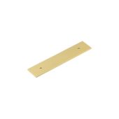 HOX5050SB Frelan Hardware Hoxton Fanshaw Backplates for Cabinet Handle 140x30mm Satin Brass