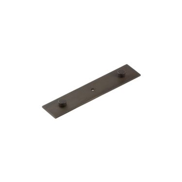 Click Here To Enlarge This Photo Of HOX5090DB Frelan Hardware Hoxton Fanshaw Backplate for Cupboard Knob 140x30mm Dark Bronze