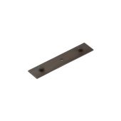 HOX5090DB Frelan Hardware Hoxton Fanshaw Backplate for Cupboard Knob 140x30mm Dark Bronze