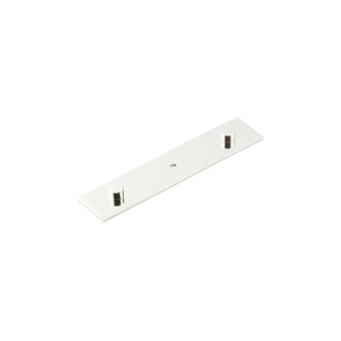 Click Here To Enlarge This Photo Of HOX5090PN Frelan Hardware Hoxton Fanshaw Backplate for Cupboard Knob 140x30mm Polished Nickel