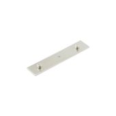 HOX5090SN Frelan Hardware Hoxton Fanshaw Backplate for Cupboard Knob 140x30mm Satin Nickel
