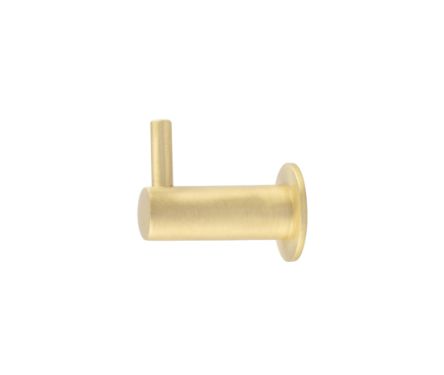 Click Here To Enlarge This Photo Of HOX665SB Frelan Hardware Hoxton Cupboard Hook 37mm Satin Brass