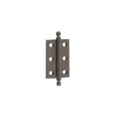 HOX800DB Frelan Hardware Hoxton Brass Finial Hinges 50x35mm Dark Bronze