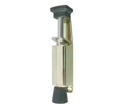 Click Here To Enlarge This Photo Of IA4306PB Frelan Hardware Jedo 120mm Foot Operated Door Holder Polished Brass