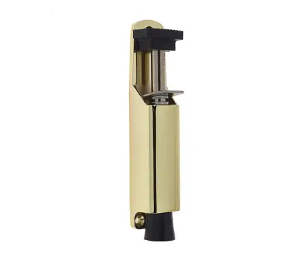 Click Here To Enlarge This Photo Of IA4307PB Frelan Hardware Jedo 180mm Foot Operated Door Holder Polished Brass