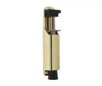 IA4307PB Frelan Hardware Jedo 180mm Foot Operated Door Holder Polished Brass