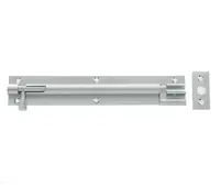 J1002DF Frelan Hardware Jedo Brass Necked Barrel Bolt 150x25mm Satin Chrome