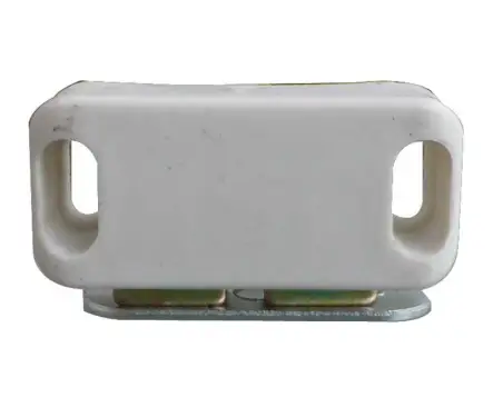 Click Here To Enlarge This Photo Of J1412A Frelan Hardware Jedo Magnetic Catch 42x18mm White