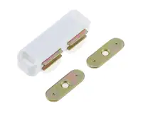 J1412B Frelan Hardware Jedo Magnetic Catch 62x18mm White