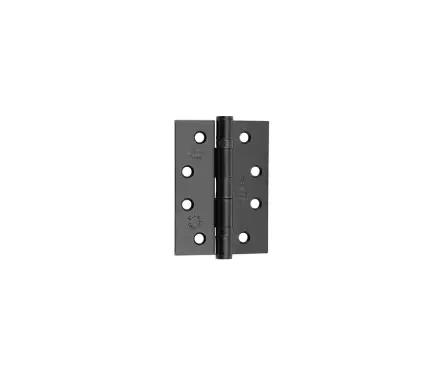 Click Here To Enlarge This Photo Of J8500BL Frelan Hardware Jedo Grade 11 (Mild Steel) Ball Bearing Hinges 102mm x 76mm x 3mm - Matt Black