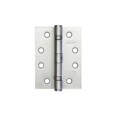 Click Here To Enlarge This Photo Of J8500SC Frelan Hardware Jedo Grade 11 &lpar;Mild Steel&rpar; Ball Bearing Hinges 102mm x 76mm x 3mm Satin Chrome