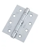 J8500SC Frelan Hardware Jedo Grade 11 (Mild Steel) Ball Bearing Hinges 102mm x 76mm x 3mm Satin Chrome