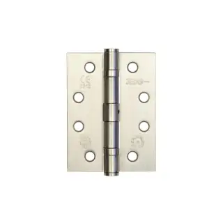 J8500SN Frelan Hardware Jedo Grade 11 &lpar;Mild Steel&rpar; Ball Bearing Hinges 102mm x 76mm x 3mm Satin Nickel