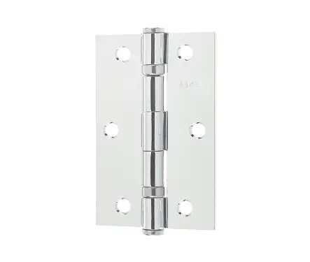 Click Here To Enlarge This Photo Of J8501PC Frelan Hardware Jedo Steel Ball Bearing Hinges 89mm x 58mm x 2mm Polished Chrome