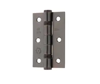 J8502BR Frelan Hardware Jedo Grade 7 &lpar;Mild Steel&rpar; Ball Bearing Hinges 76mm x 50mm x 2mm Bronze