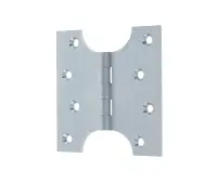 J9009B5SC Frelan Hardware Jedo Budget Parliament Hinges 102mm x 75mm x 127mm Satin Chrome