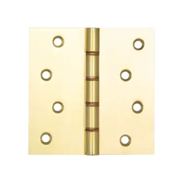 Click Here To Enlarge This Photo Of J9026PB Frelan Hardware Jedo Projection Hinges 102mm x 102mm x 3mm Polished Brass